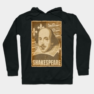 William Shakespeare Political Propaganda Pop Art Hoodie